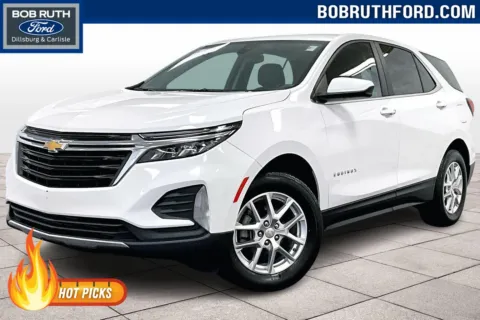 White 2022 Chevrolet Equinox LT for sale in Dillsburg, PA