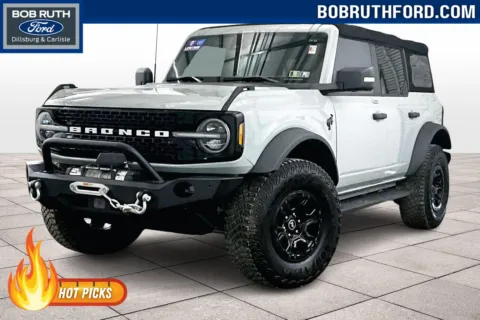 Gray 2022 Ford Bronco Wildtrak for sale in Dillsburg, PA