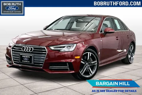 Red 2018 Audi A4 Premium Plus for sale in Dillsburg, PA