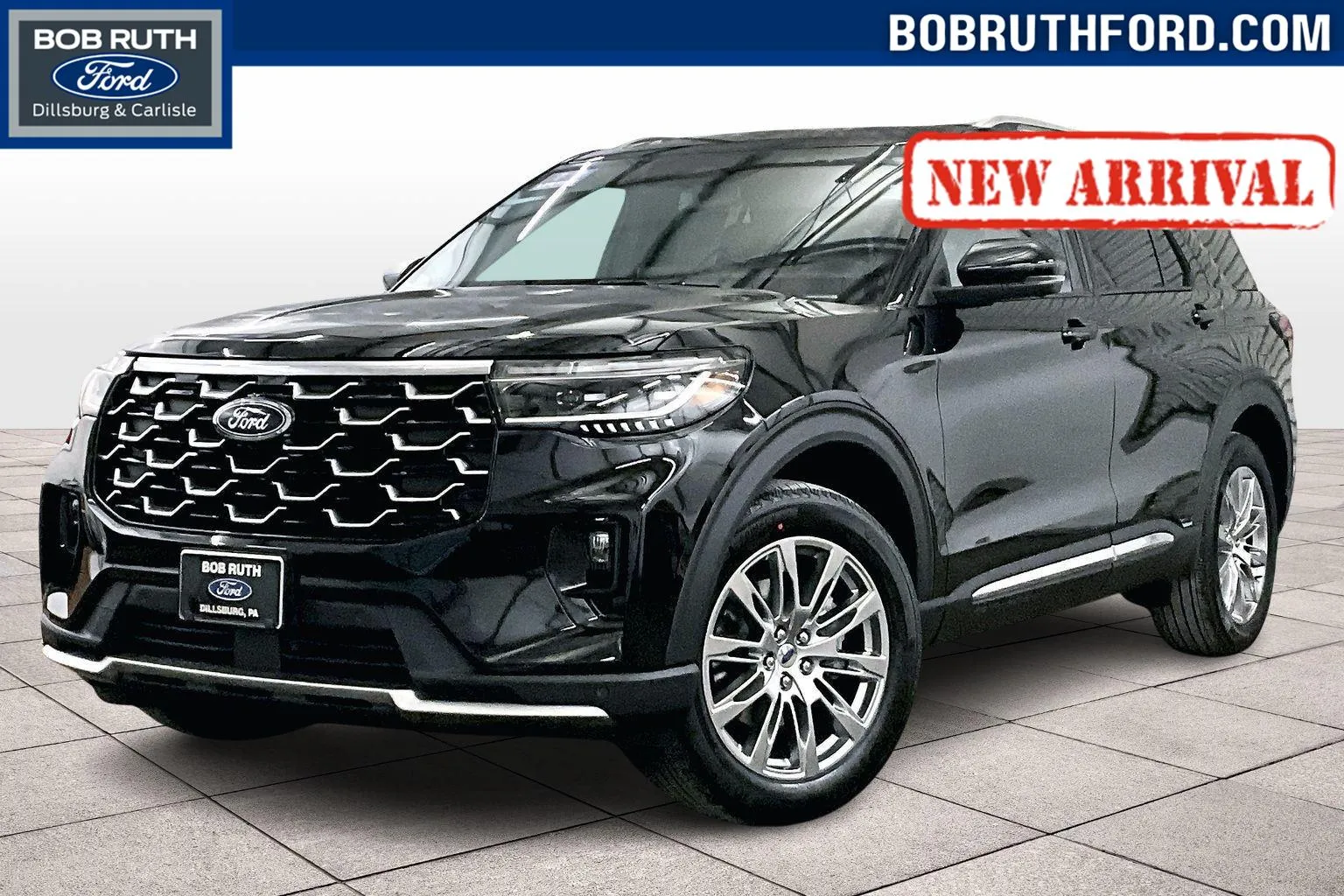 Black 2026 Ford Explorer Platinum for sale in Dillsburg, PA