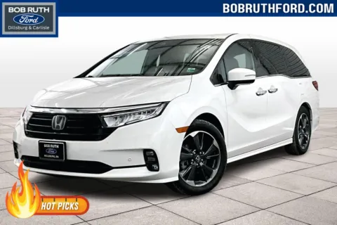White 2022 Honda Odyssey Elite for sale in Dillsburg, PA