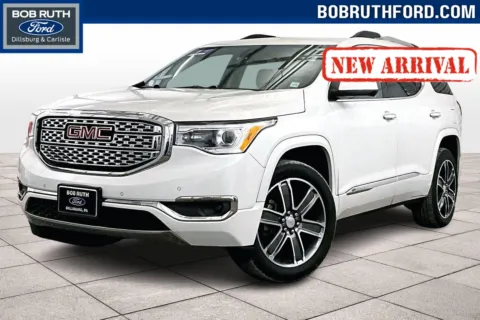 White 2019 GMC Acadia Denali for sale in Dillsburg, PA