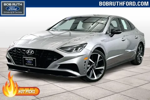 Silver 2021 Hyundai Sonata SEL Plus for sale in Dillsburg, PA