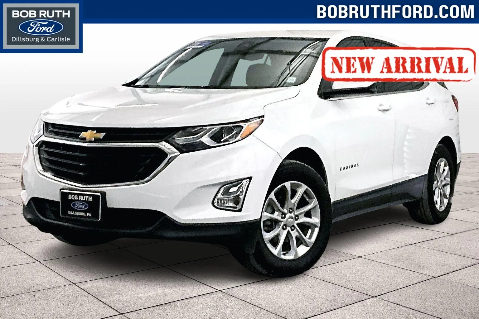 White 2020 Chevrolet Equinox LT for sale in Dillsburg, PA
