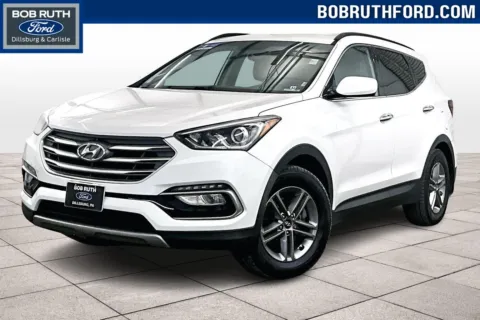 White 2017 Hyundai Santa Fe Sport 2.4L for sale in Dillsburg, PA