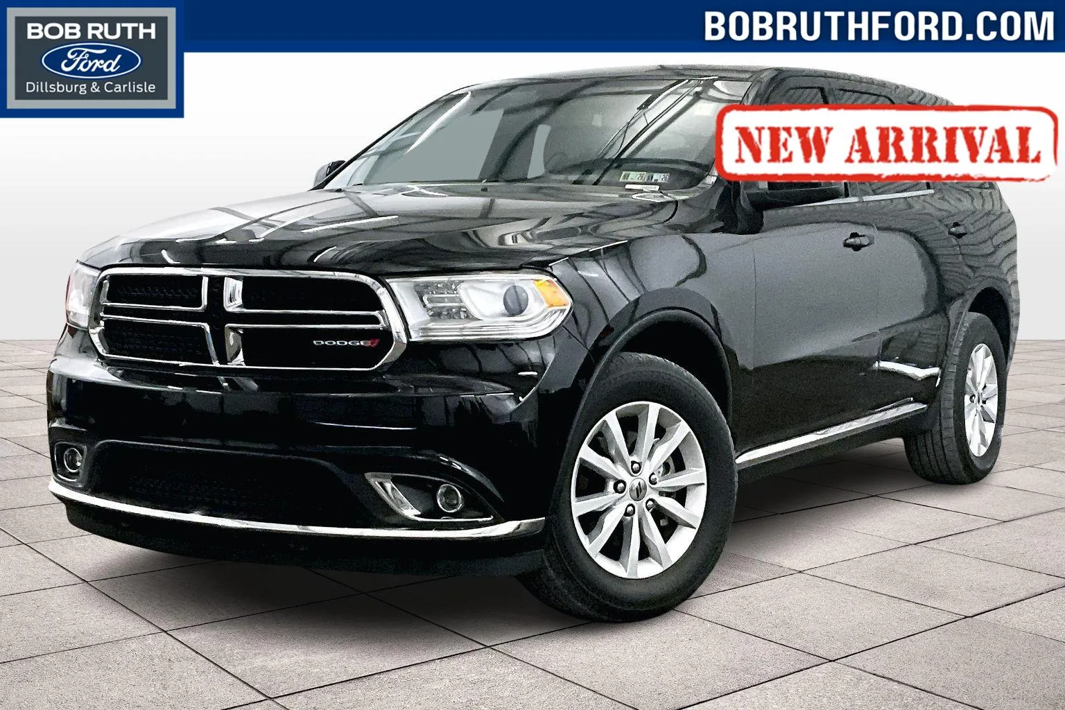 Black 2019 Dodge Durango SXT for sale in Dillsburg, PA