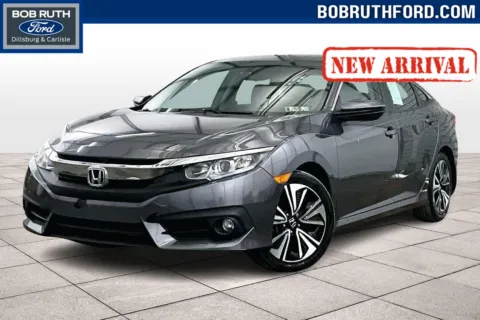 Gray 2017 Honda Civic Sedan EX-T for sale in Dillsburg, PA