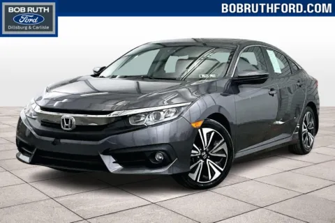 Gray 2017 Honda Civic Sedan EX-T for sale in Dillsburg, PA