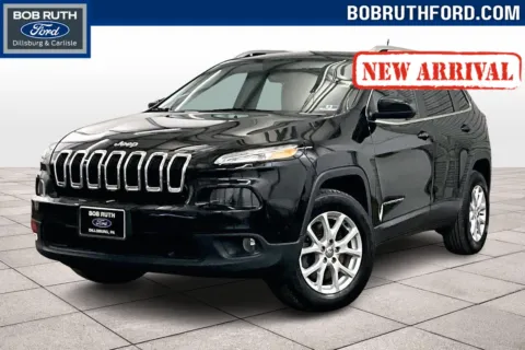 Black 2017 Jeep Cherokee Latitude for sale in Dillsburg, PA