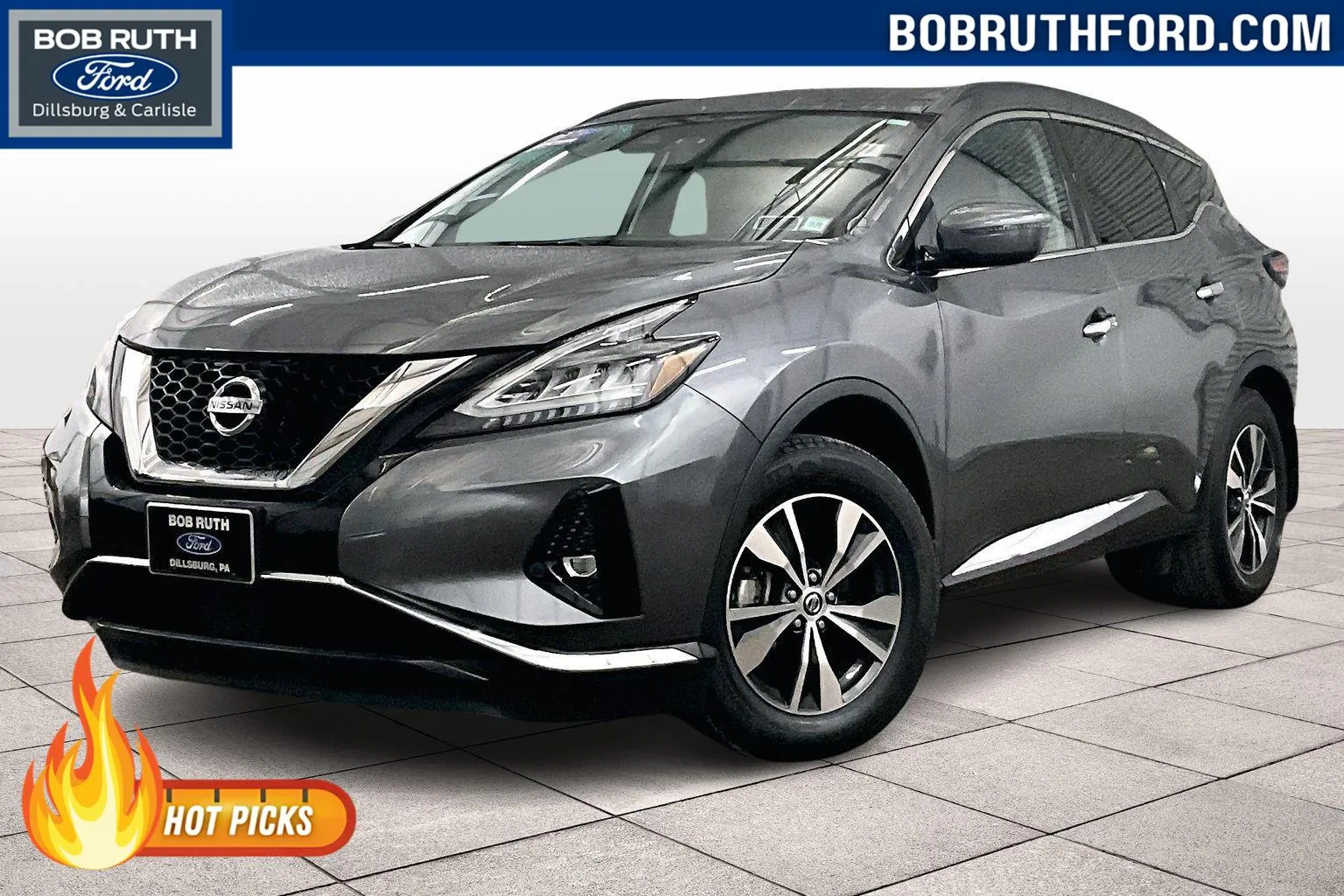 Gray 2021 Nissan Murano SV for sale in Dillsburg, PA