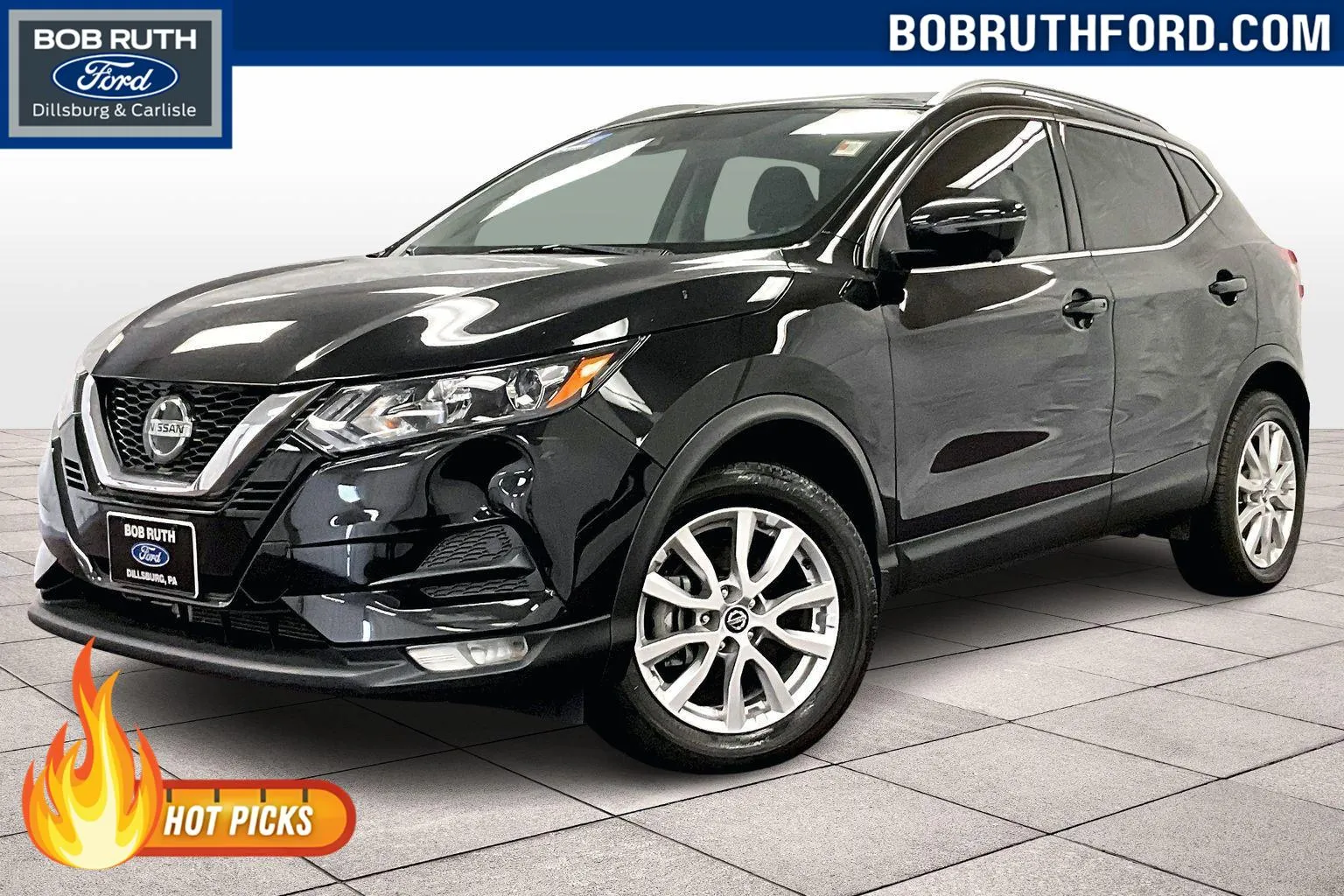 Black 2022 Nissan Rogue Sport SV for sale in Dillsburg, PA