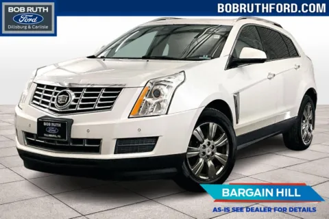 White 2015 Cadillac SRX Luxury Collection for sale in Dillsburg, PA