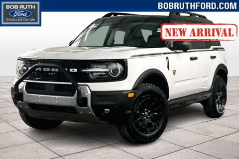 White 2025 Ford Bronco Sport Badlands for sale in Dillsburg, PA