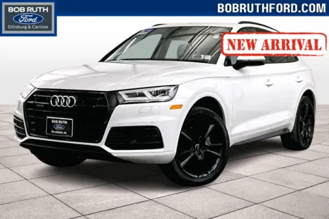White 2019 Audi Q5 Premium Plus for sale in Dillsburg, PA