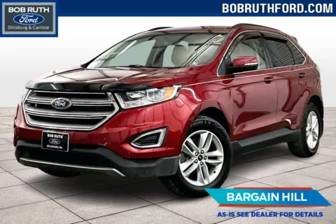 Red 2016 Ford Edge SEL for sale in Dillsburg, PA
