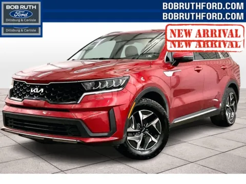 Red 2022 Kia Sorento Hybrid S for sale in Dillsburg, PA