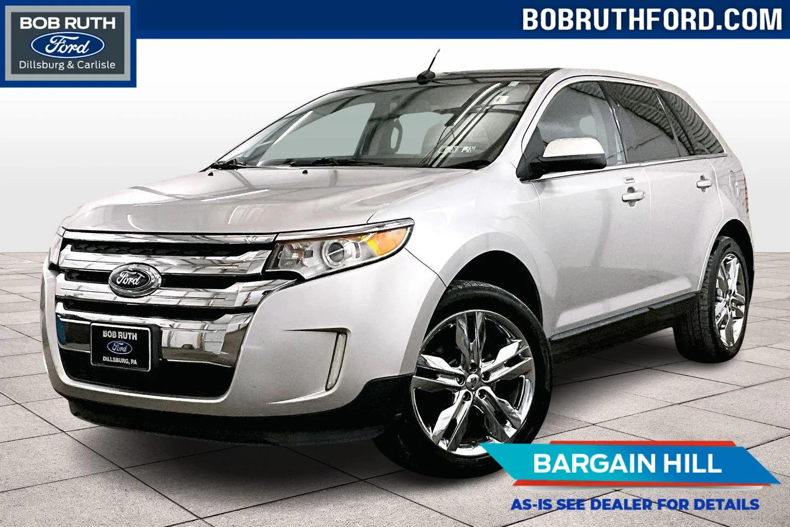 Used 2013 Ford Edge Limited with VIN 2FMDK4KC9DBA82157 for sale in Dillsburg, PA