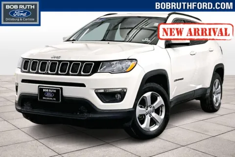 White 2019 Jeep Compass Latitude for sale in Dillsburg, PA