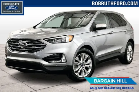 Silver 2020 Ford Edge Titanium for sale in Dillsburg, PA