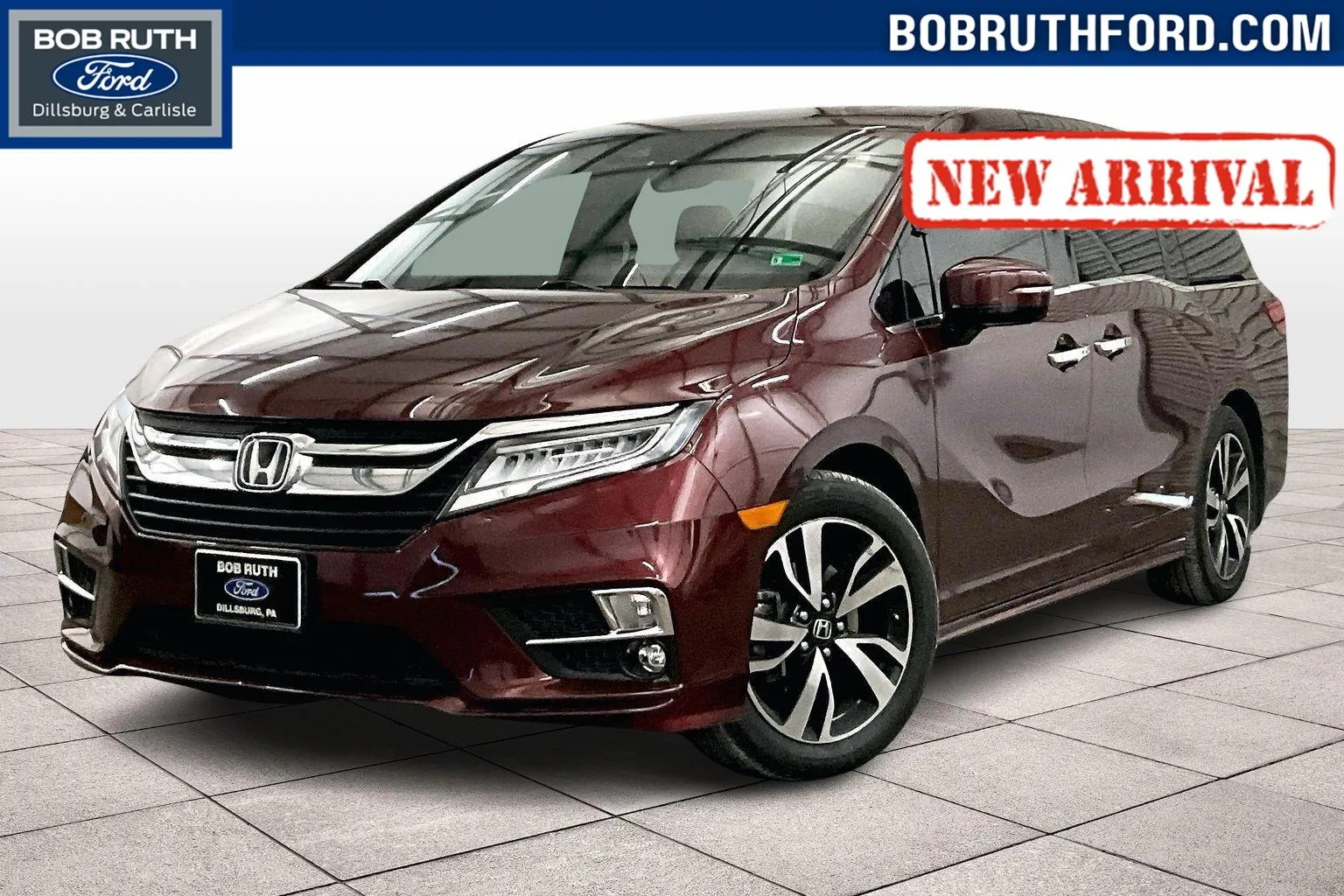 Red 2019 Honda Odyssey Elite for sale in Dillsburg, PA