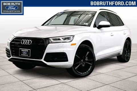 White 2019 Audi Q5 Premium Plus for sale in Dillsburg, PA
