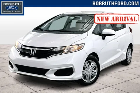 White 2019 Honda Fit LX for sale in Dillsburg, PA