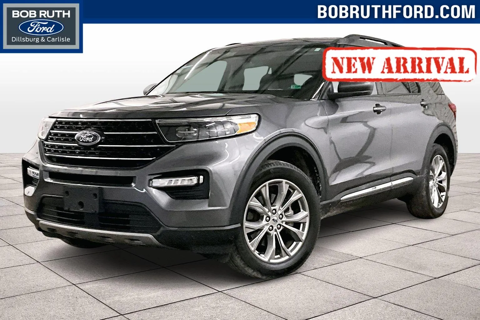Gray 2022 Ford Explorer XLT for sale in Dillsburg, PA