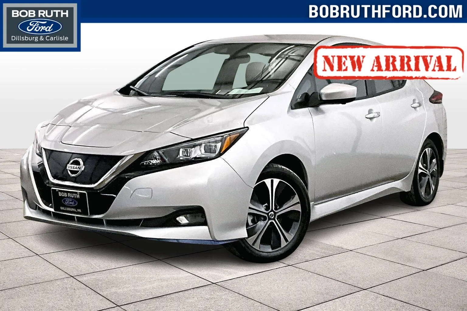 Used 2021 Nissan Leaf SV Plus with VIN 1N4BZ1CV8MC555297 for sale in Dillsburg, PA