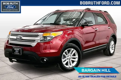 Red 2015 Ford Explorer XLT for sale in Dillsburg, PA