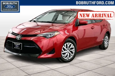 Red 2017 Toyota Corolla LE for sale in Dillsburg, PA