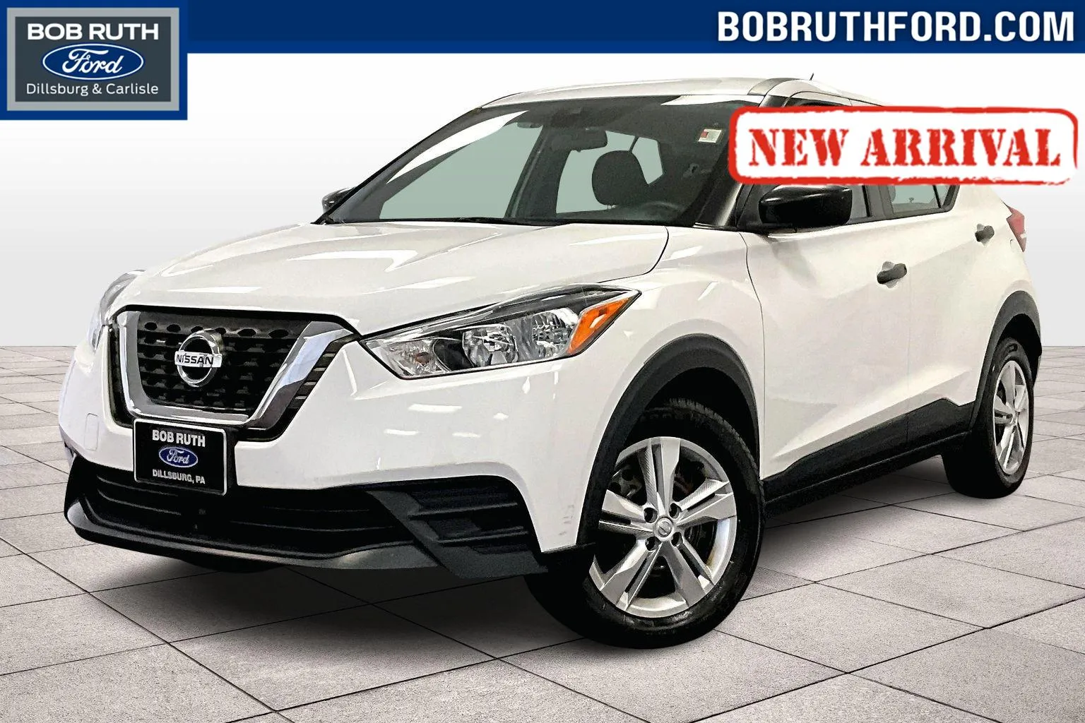 White 2020 Nissan Kicks S for sale in Dillsburg, PA