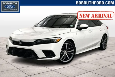 White 2022 Honda Civic Sedan Touring for sale in Dillsburg, PA