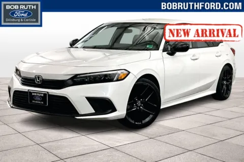 White 2022 Honda Civic Sedan Sport for sale in Dillsburg, PA