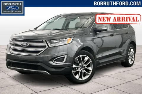 Gray 2018 Ford Edge Titanium for sale in Dillsburg, PA