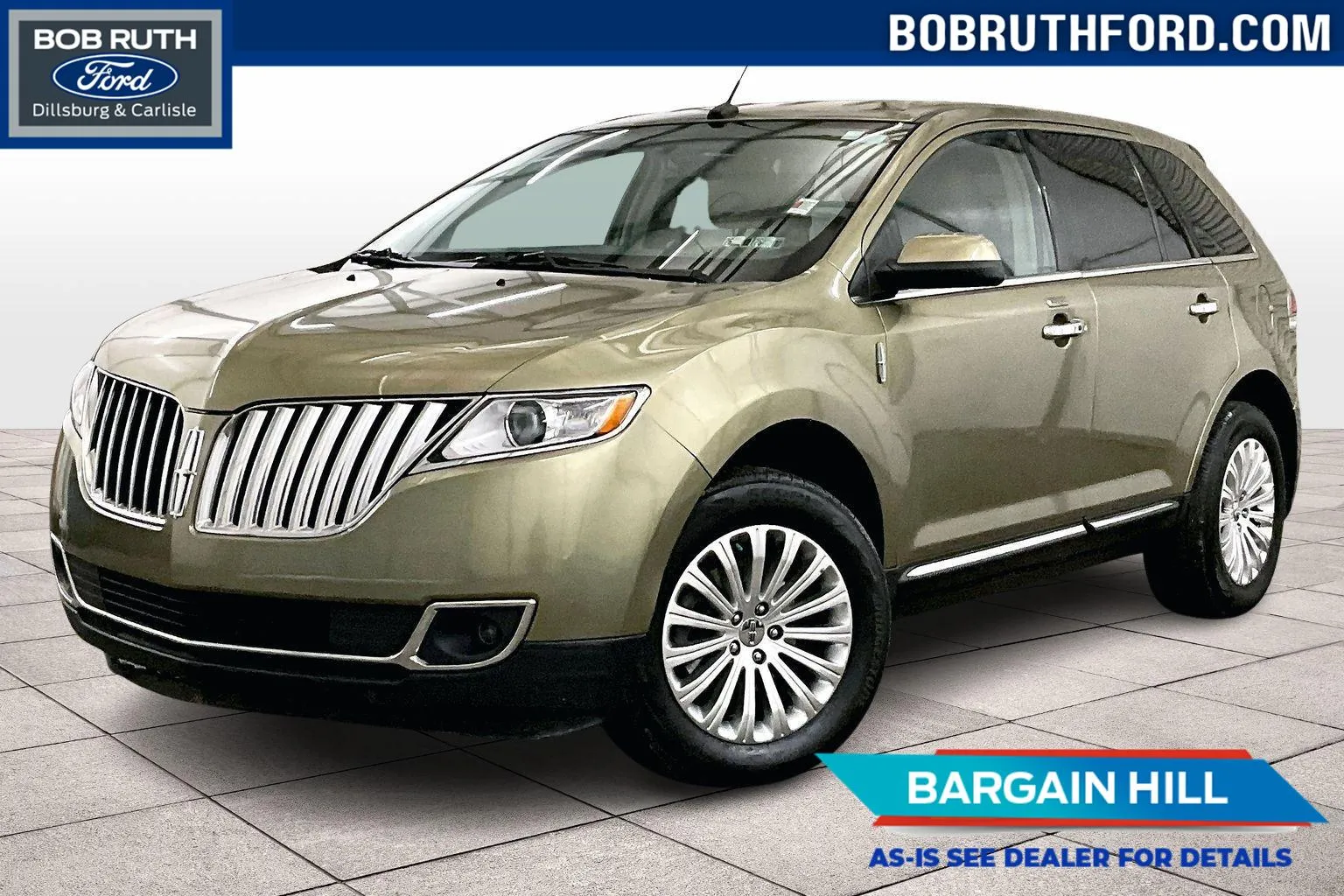 Used 2013 Lincoln MKX Base with VIN 2LMDJ8JK0DBL11493 for sale in Dillsburg, PA