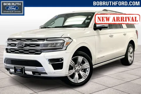 White 2024 Ford Expedition Max Platinum for sale in Dillsburg, PA