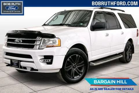 White 2015 Ford Expedition EL XLT for sale in Dillsburg, PA