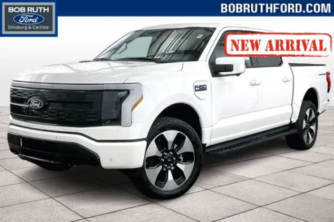 White 2025 Ford F-150 Lightning Platinum for sale in Dillsburg, PA