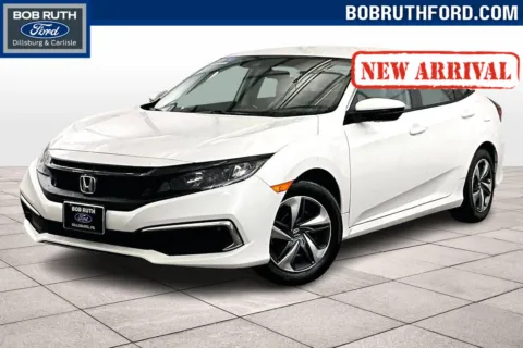 White 2020 Honda Civic Sedan LX for sale in Dillsburg, PA