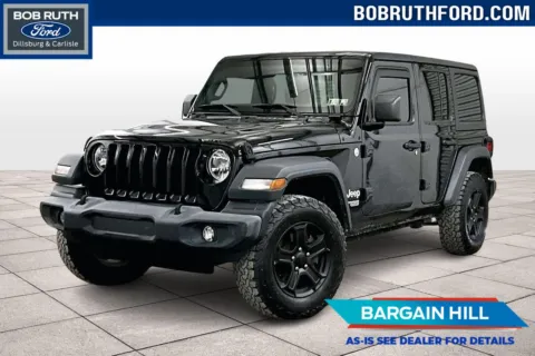 Black 2018 Jeep Wrangler Unlimited Sport S for sale in Dillsburg, PA