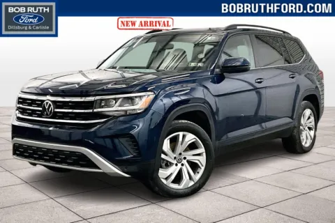 Blue 2023 Volkswagen Atlas 3.6L V6 SE w/Technology for sale in Dillsburg, PA