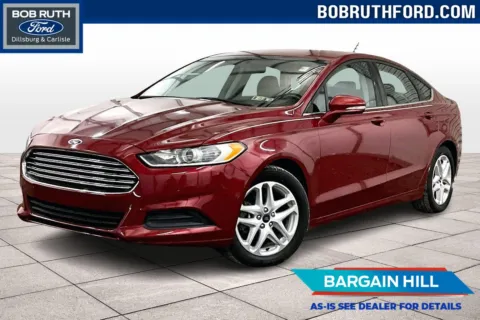 Red 2015 Ford Fusion SE for sale in Dillsburg, PA