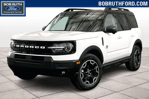 White 2025 Ford Bronco Sport Outer Banks for sale in Dillsburg, PA