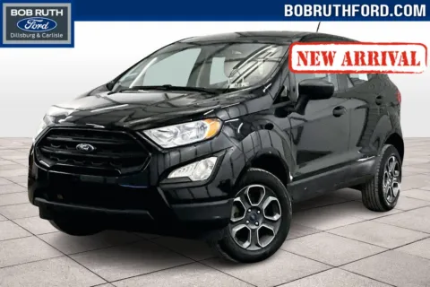 Black 2020 Ford EcoSport S for sale in Dillsburg, PA
