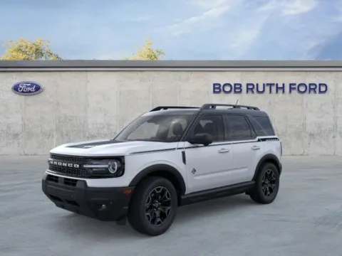 White 2025 Ford Bronco Sport Outer Banks for sale in Dillsburg, PA