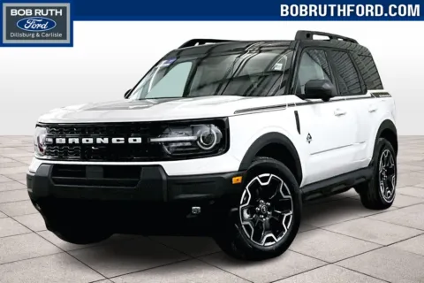 White 2025 Ford Bronco Sport Outer Banks for sale in Dillsburg, PA