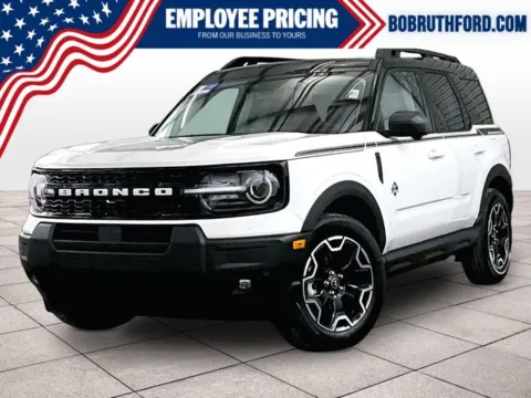 White 2025 Ford Bronco Sport Outer Banks for sale in Dillsburg, PA