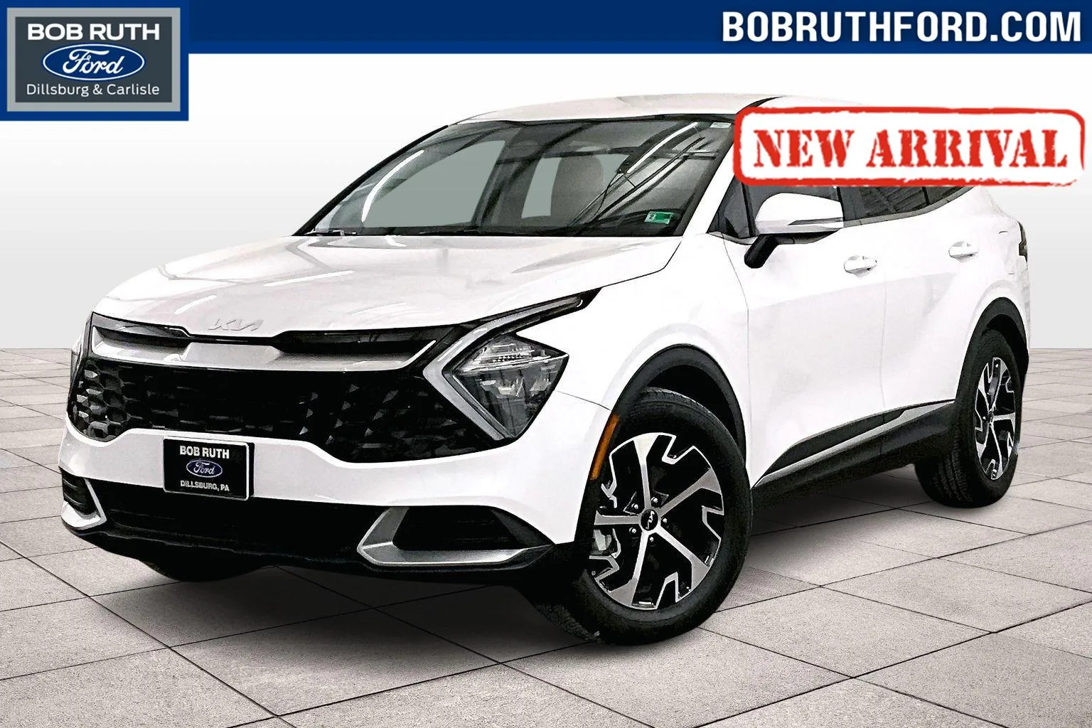 White 2023 Kia Sportage EX for sale in Dillsburg, PA