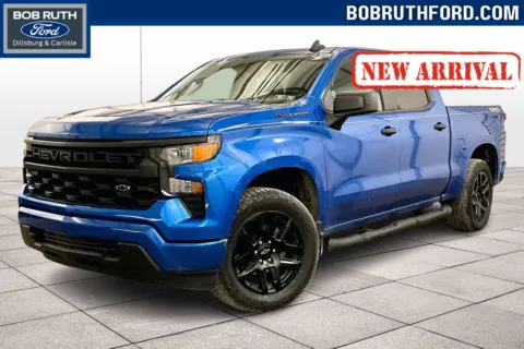 Blue 2024 Chevrolet Silverado 1500 Custom for sale in Dillsburg, PA