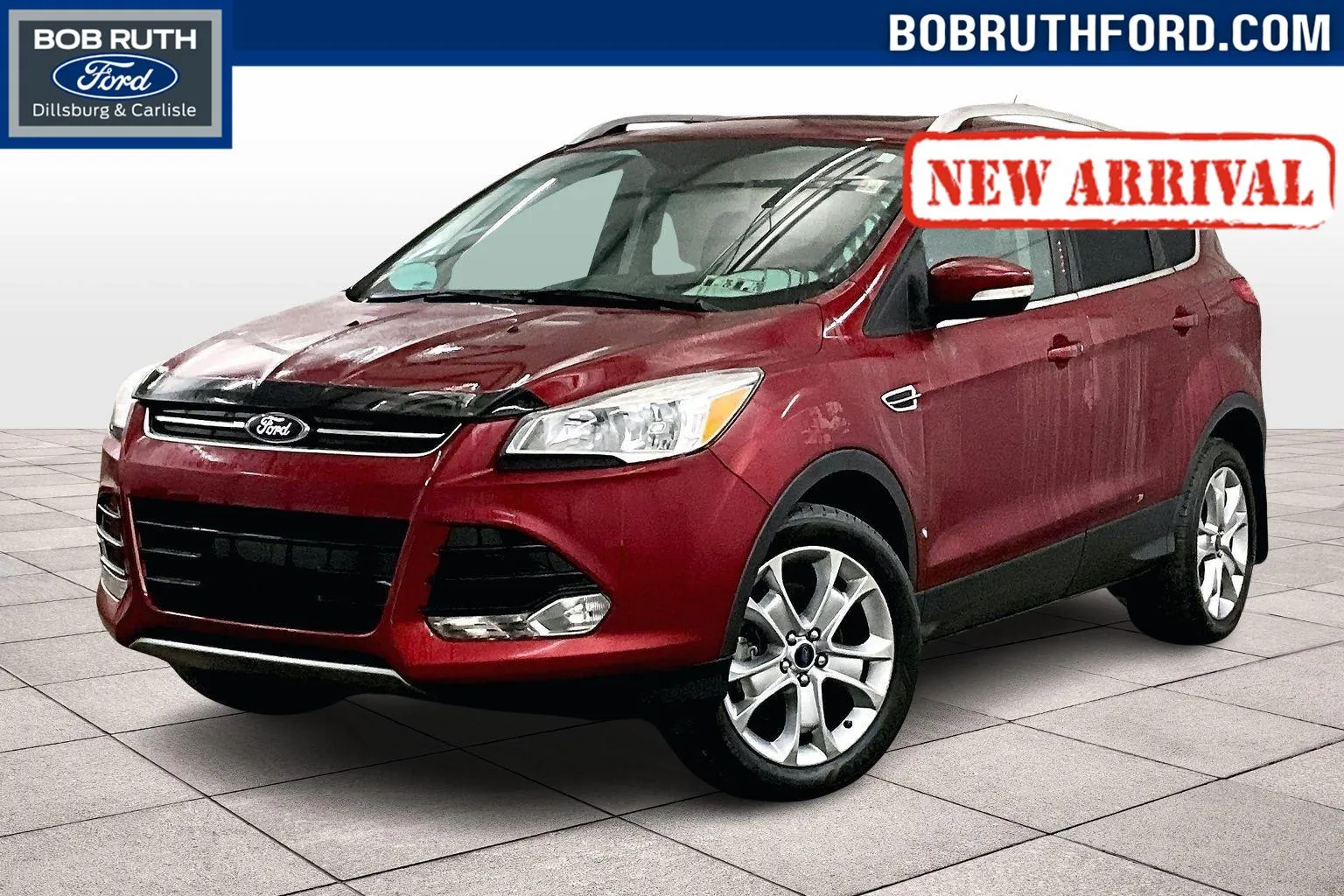 Red 2016 Ford Escape Titanium for sale in Dillsburg, PA